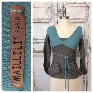 🎉Versatile tie sweater